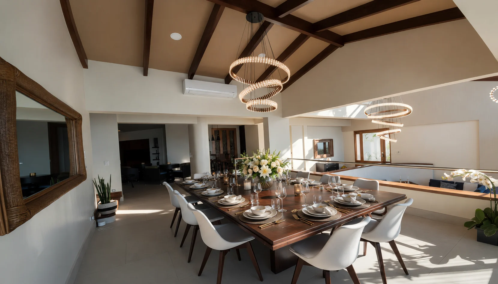 Private dining room at the estate